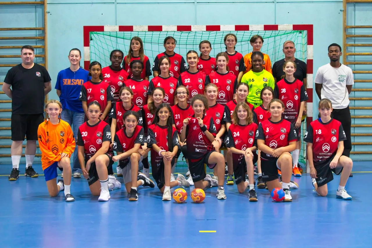 Photo de l’équipe U13F · 2026-2027