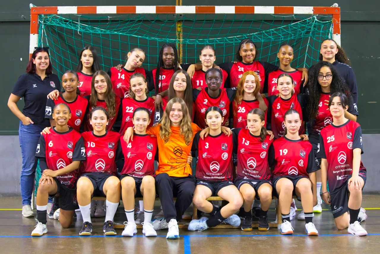 Photo de l’équipe U15F · 2026-2027